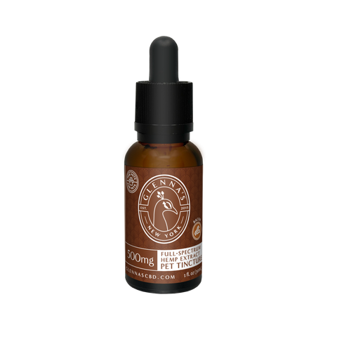Pet: 500mg Tinctures Glennas CBD
