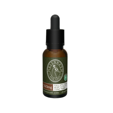 500MG Tinctures Glennas CBD