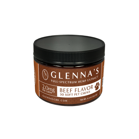 Pet: 2MG Soft Chews - Glennas CBD