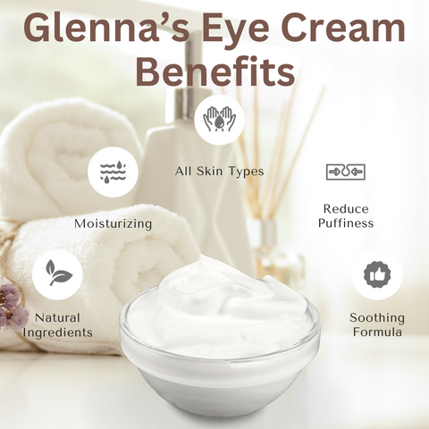 Anti-Aging Beauty Face and Eye Creams Glennas CBD
