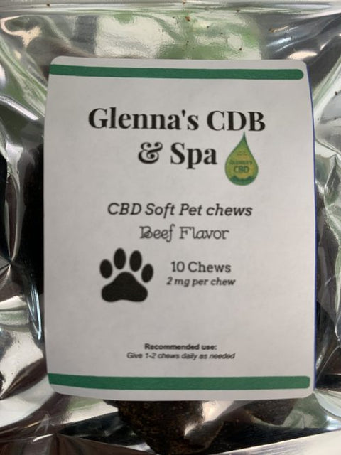Pet: 2MG Soft Chews - Glennas CBD