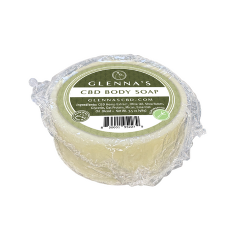 Body Soap Glennas CBD