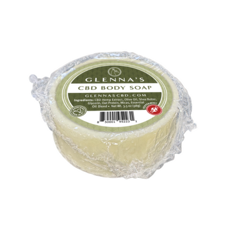 Body Soap Glennas CBD