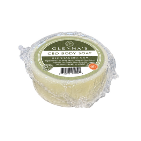 Body Soap Glennas CBD