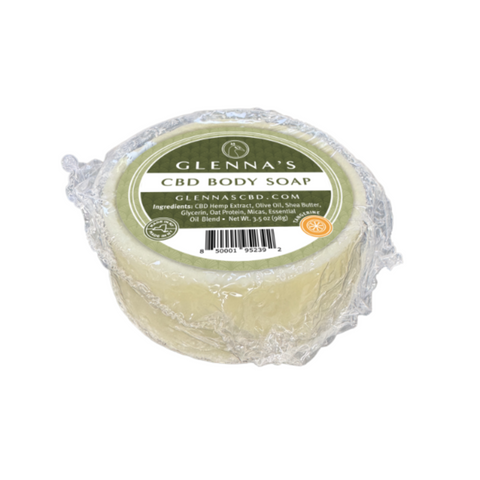 Body Soap Glennas CBD