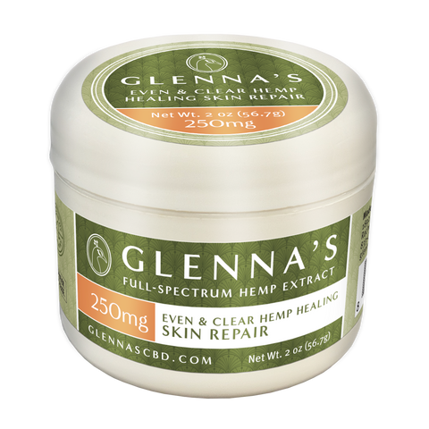 Refresh-Your-Skin-with-Glenna-s-250MG-Even-Clear-CBD-Skincare-Formula Glennas CBD
